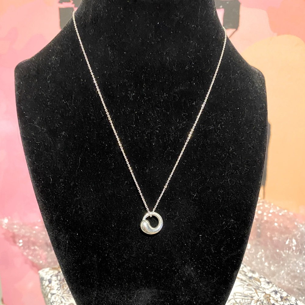 Tiffany & Co Eternal Circle Pendant Necklace